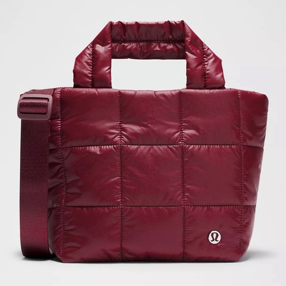 lululemon athletica Handbags - Lululemon Quilted Grid Tote Bag Mini 5L